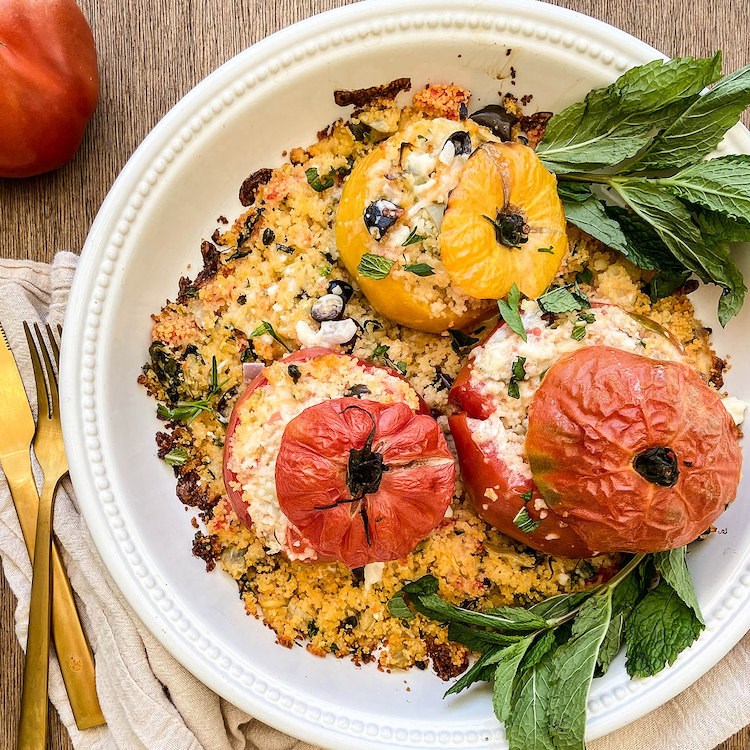 Picture of Mediterranean Stuffed Tomatoes