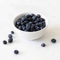 Picture of organic blueberries
