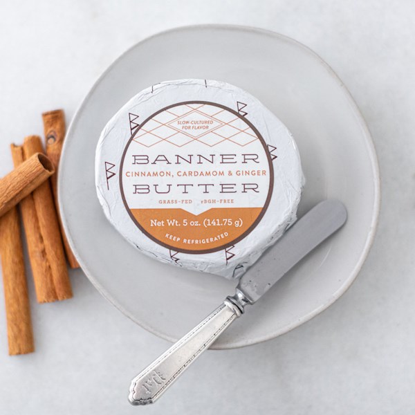 Picture of cinnamon, cardamom & ginger Banner Butter