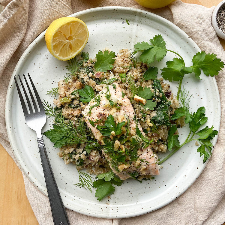 Picture of Garlic Baked Salmon Fillets