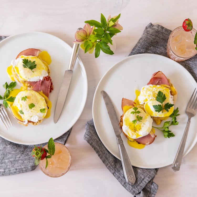 Picture of Sweetheart Ham Eggs Benedict 
