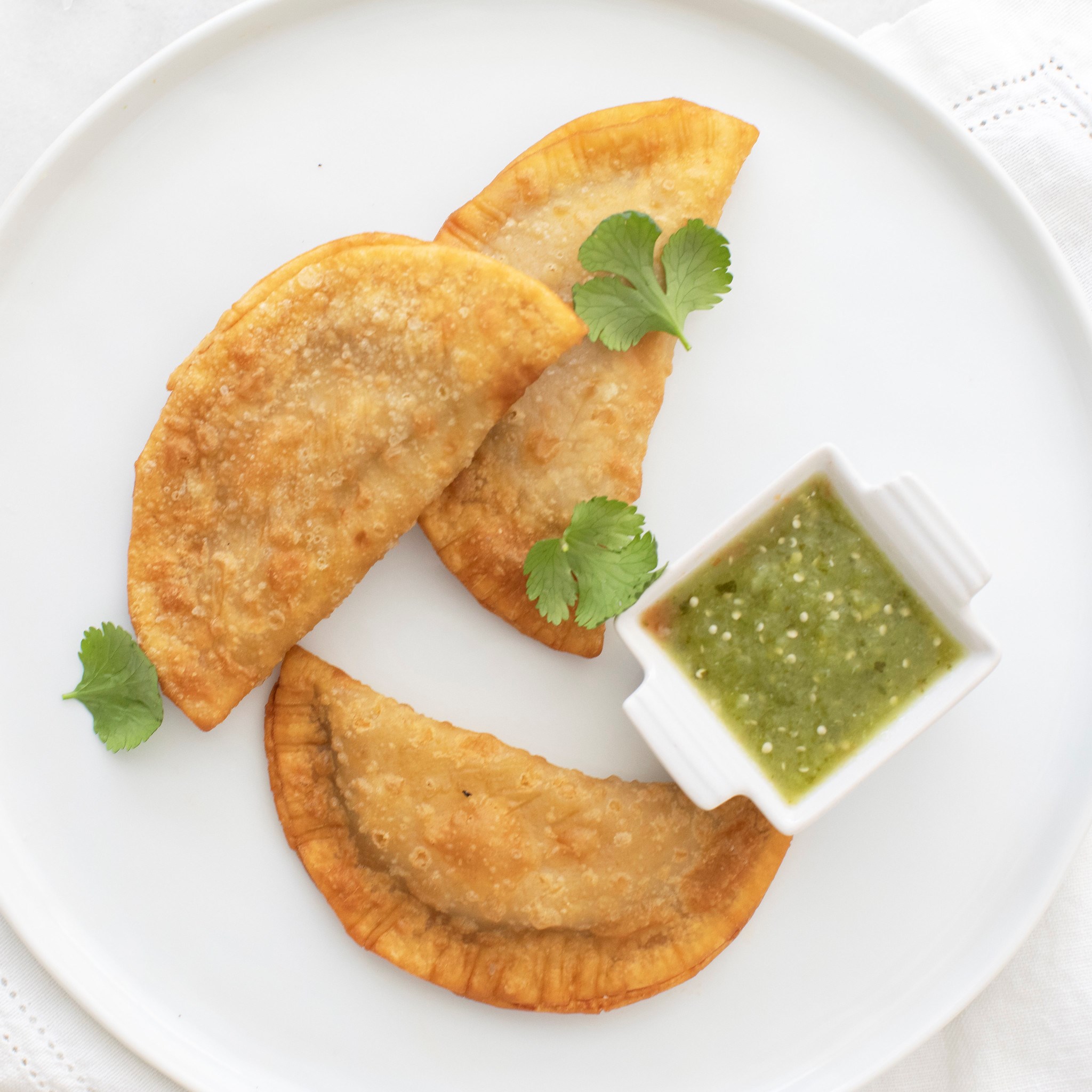 Picture of La Luz Black Bean & Cheese Empanadas
