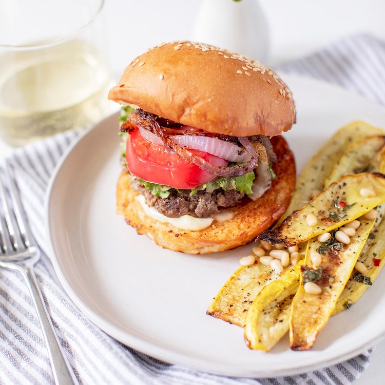Picture of Juicy Blue Cheese Burgers