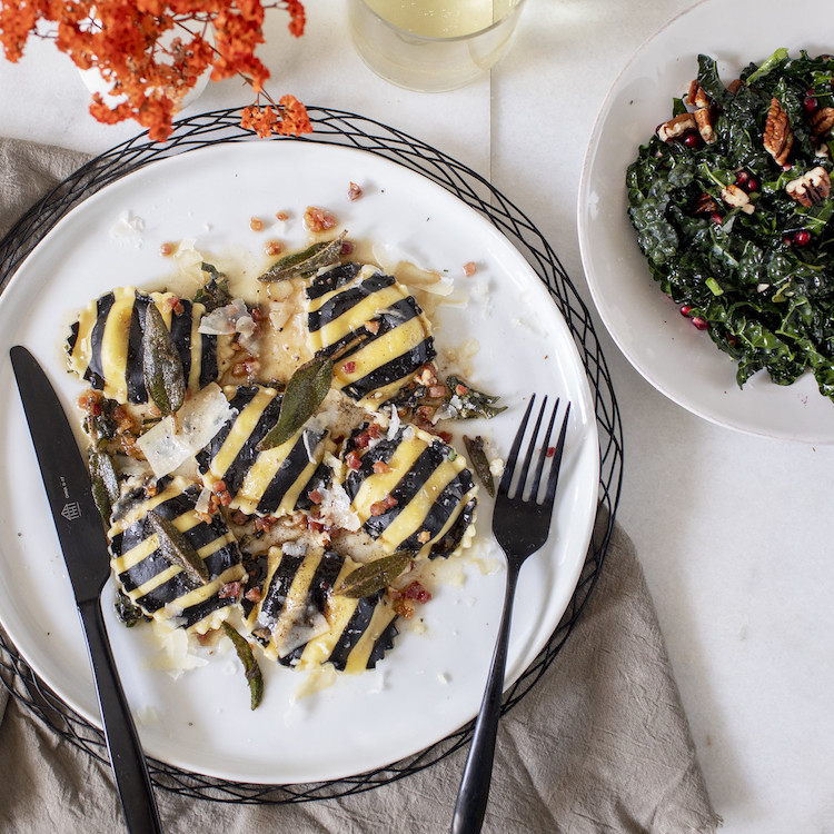 Picture of Midnight Stripe Ravioli