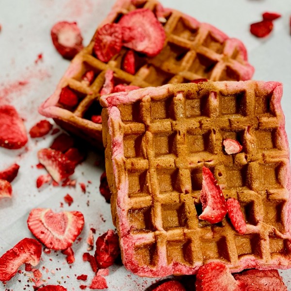 Picture of Heavenly Cakes strawberry waffles