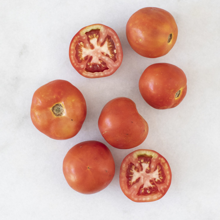 Picture of local roma tomatoes