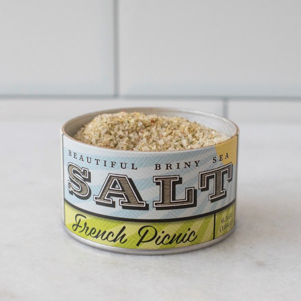 Picture of Beautiful Briny Sea French picnic sea salt