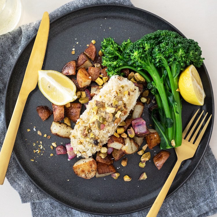 Picture of Pistachio Crusted Haddock