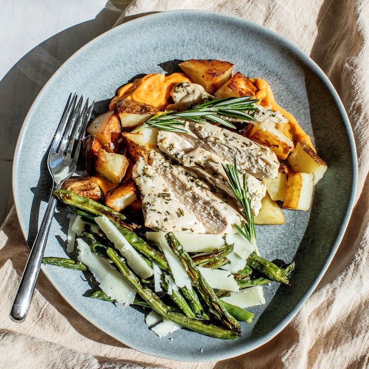 Picture of Chicken & Patatas Bravas