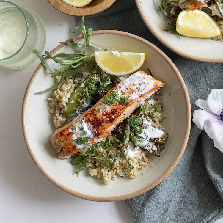 Picture of Buttermilk-Herb Salmon