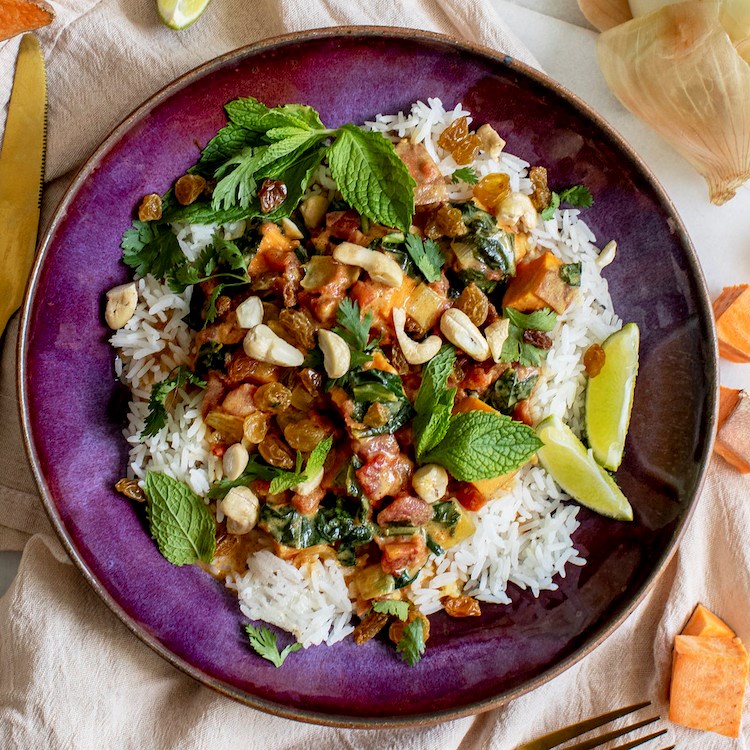 Picture of Indian Sweet Potato Curry