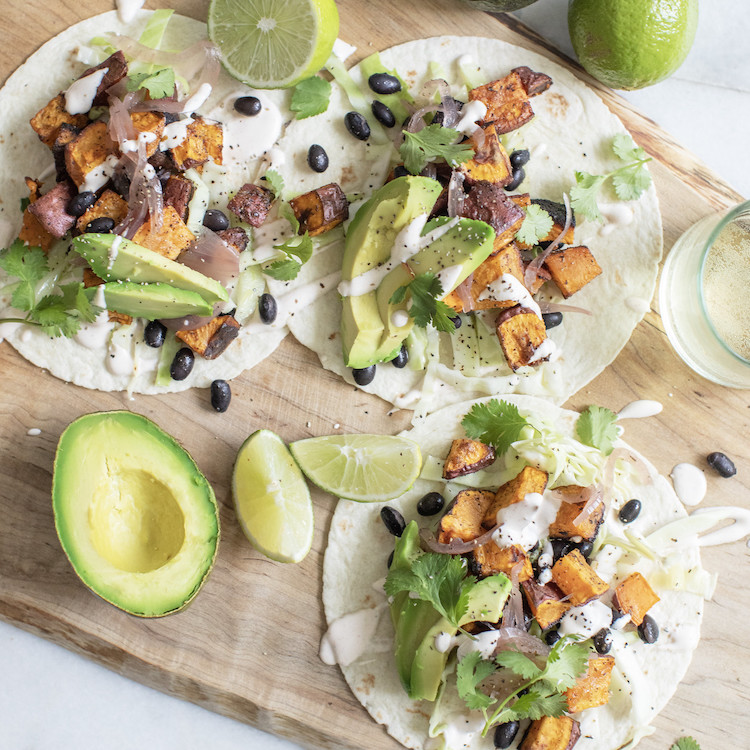 Picture of Ancho Roasted Veggie Tacos