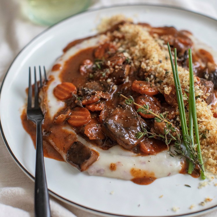 Picture of Mushroom Bourguignon