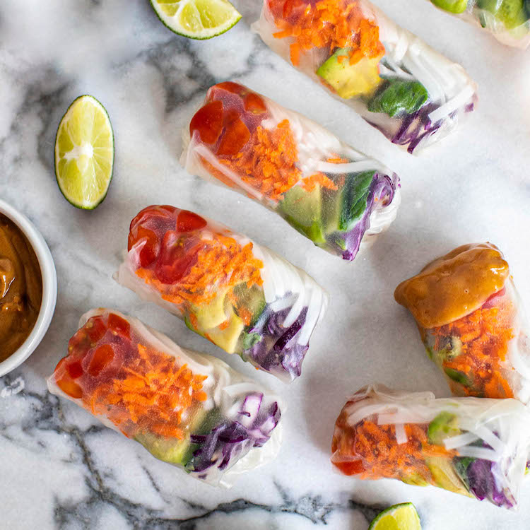 Picture of Avocado Spring Rolls