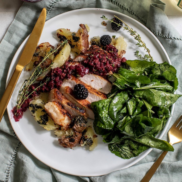 Picture of Blackberry Pork Chops
