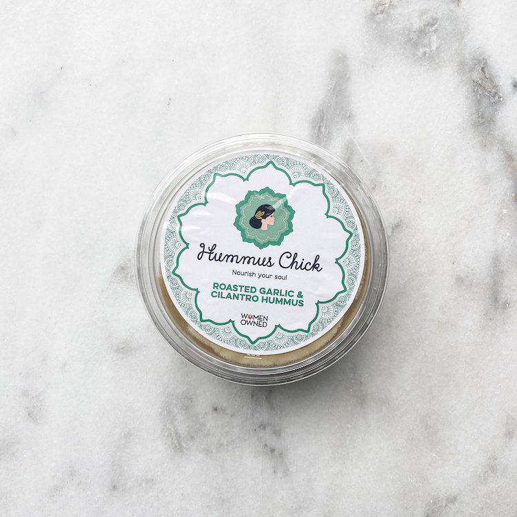 Picture of Hummus Chick roasted garlic & cilantro hummus
