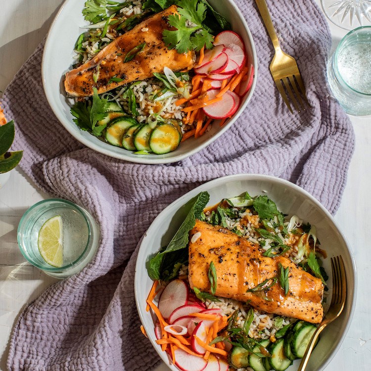 Picture of Miso Honey Salmon Bowl