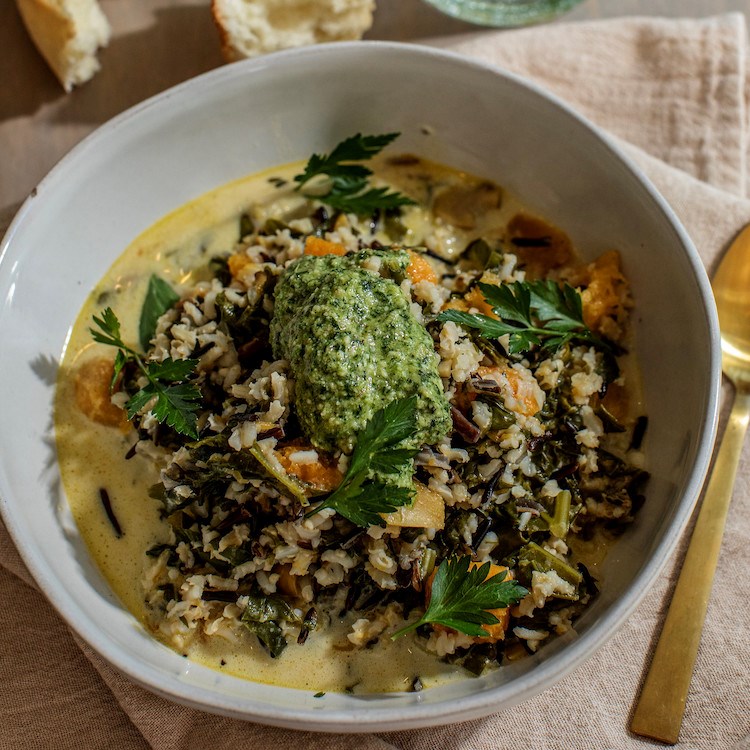 Picture of Kale & Chestnut Stew