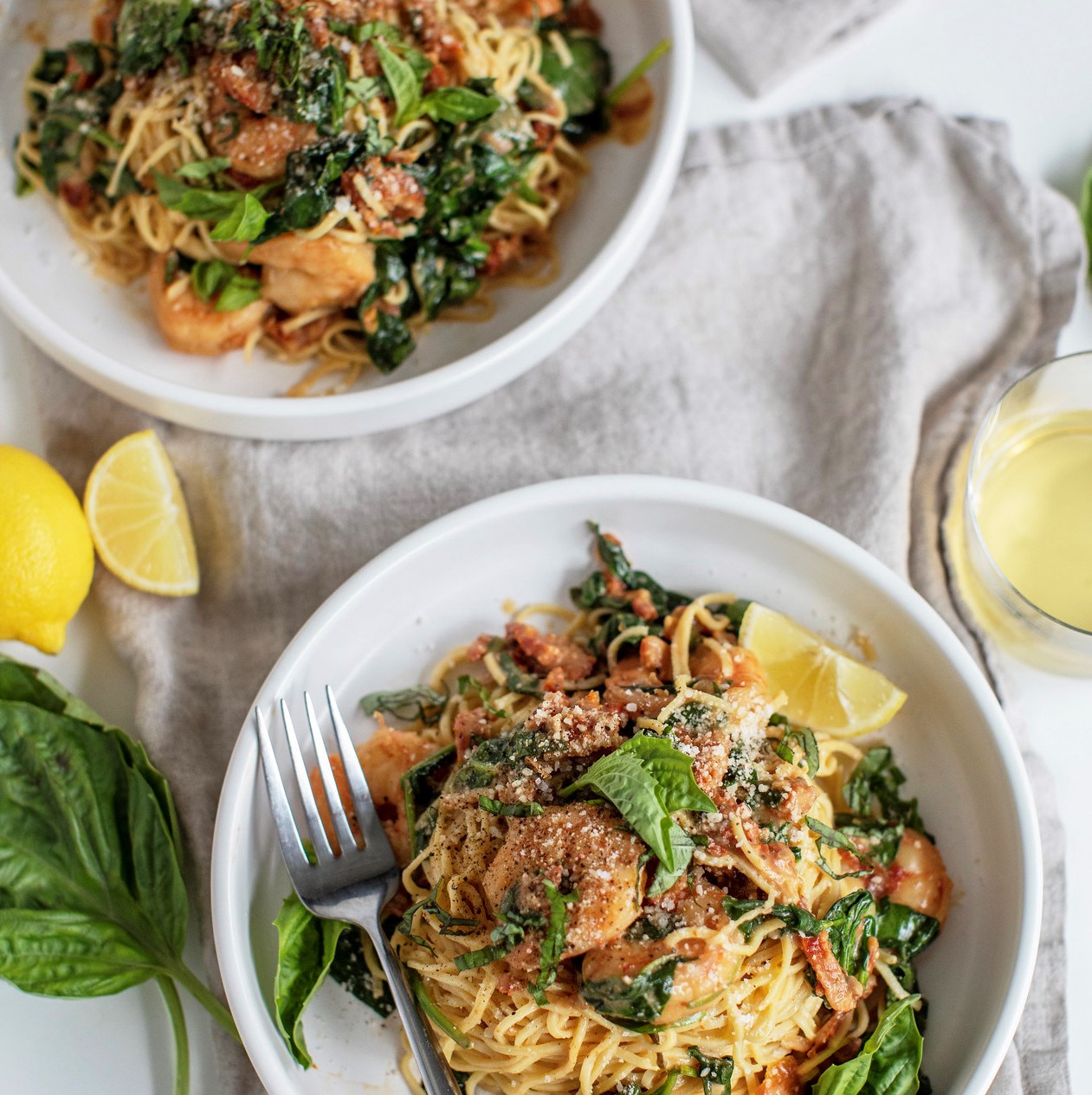 Picture of Tuscan Shrimp Pasta