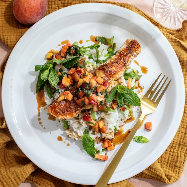 Picture of Sesame-Crusted Vietnamese Salmon
