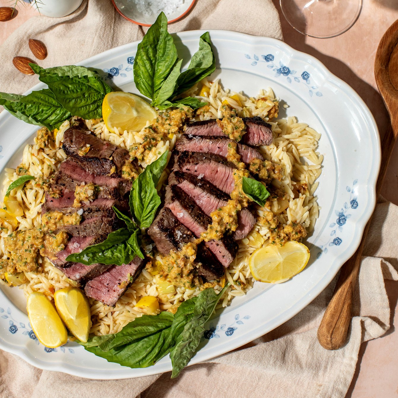 Picture of Steak & Pesto Alla Trapanese