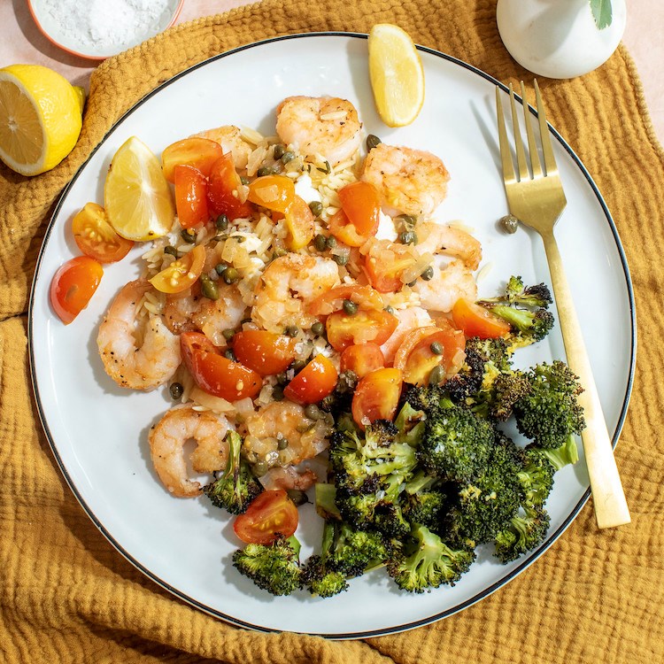Picture of Lemon Caper Shrimp