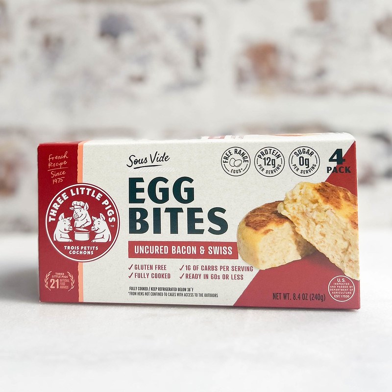Picture of Three Little Pigs Bacon & Swiss Egg Bites