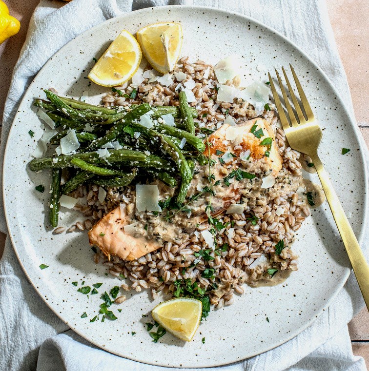 Picture of Salmon & Sauce Crème