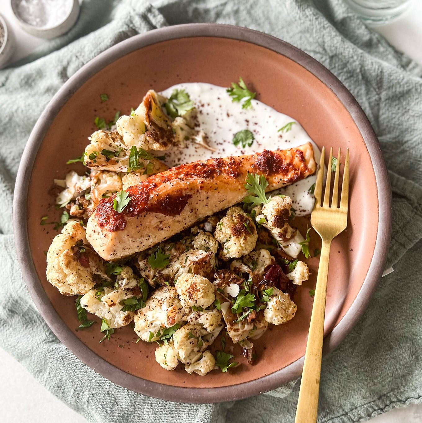 Picture of Salmon & Herb Chermoula