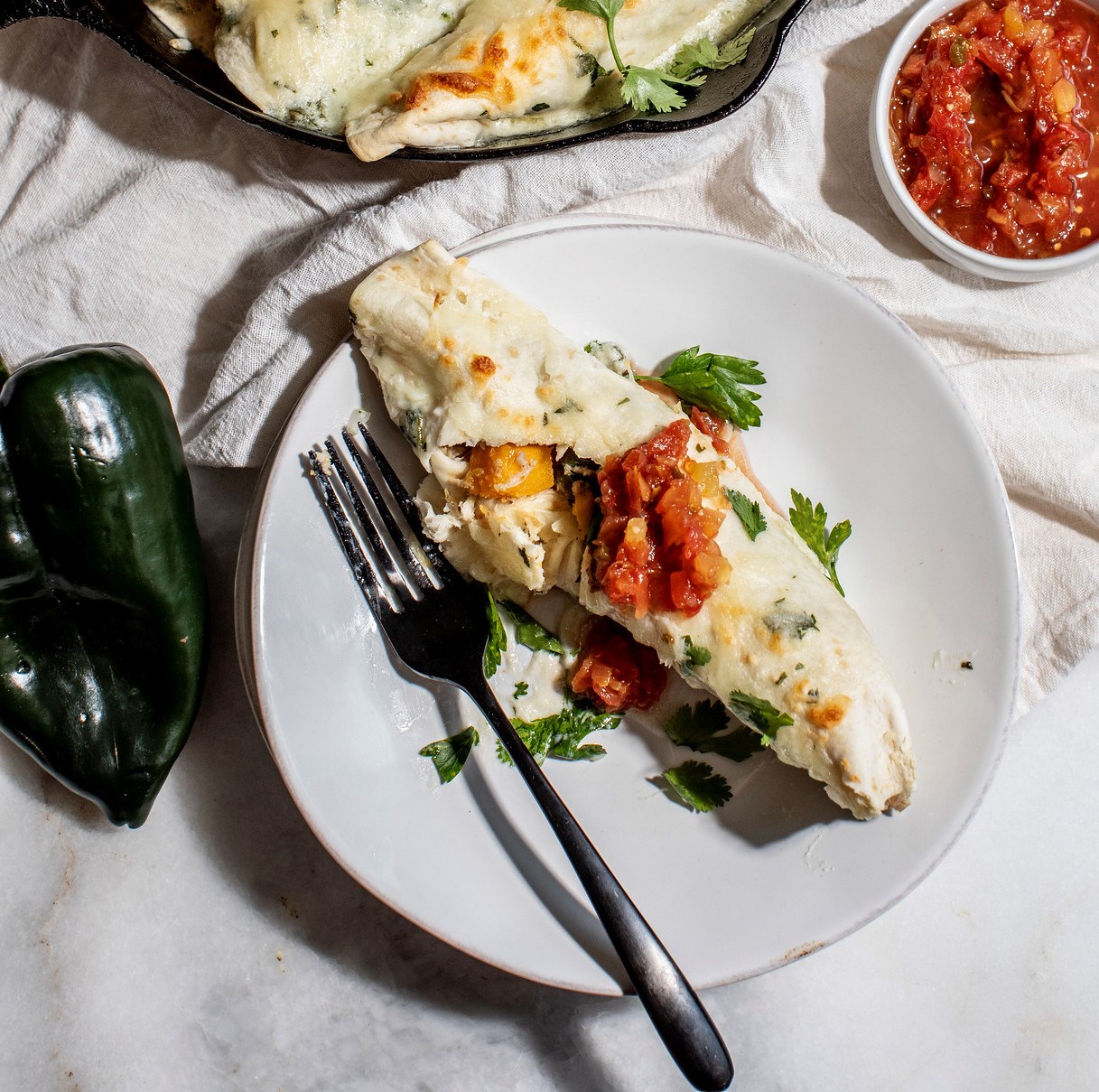 Picture of Chicken & Butternut Enchiladas