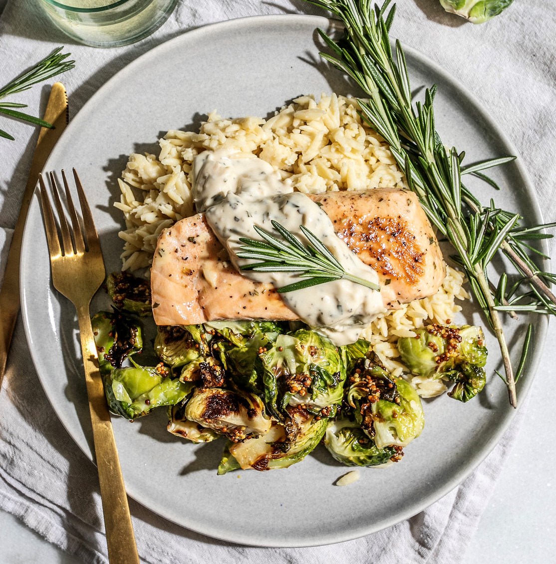 Picture of Creamy Rosemary Salmon