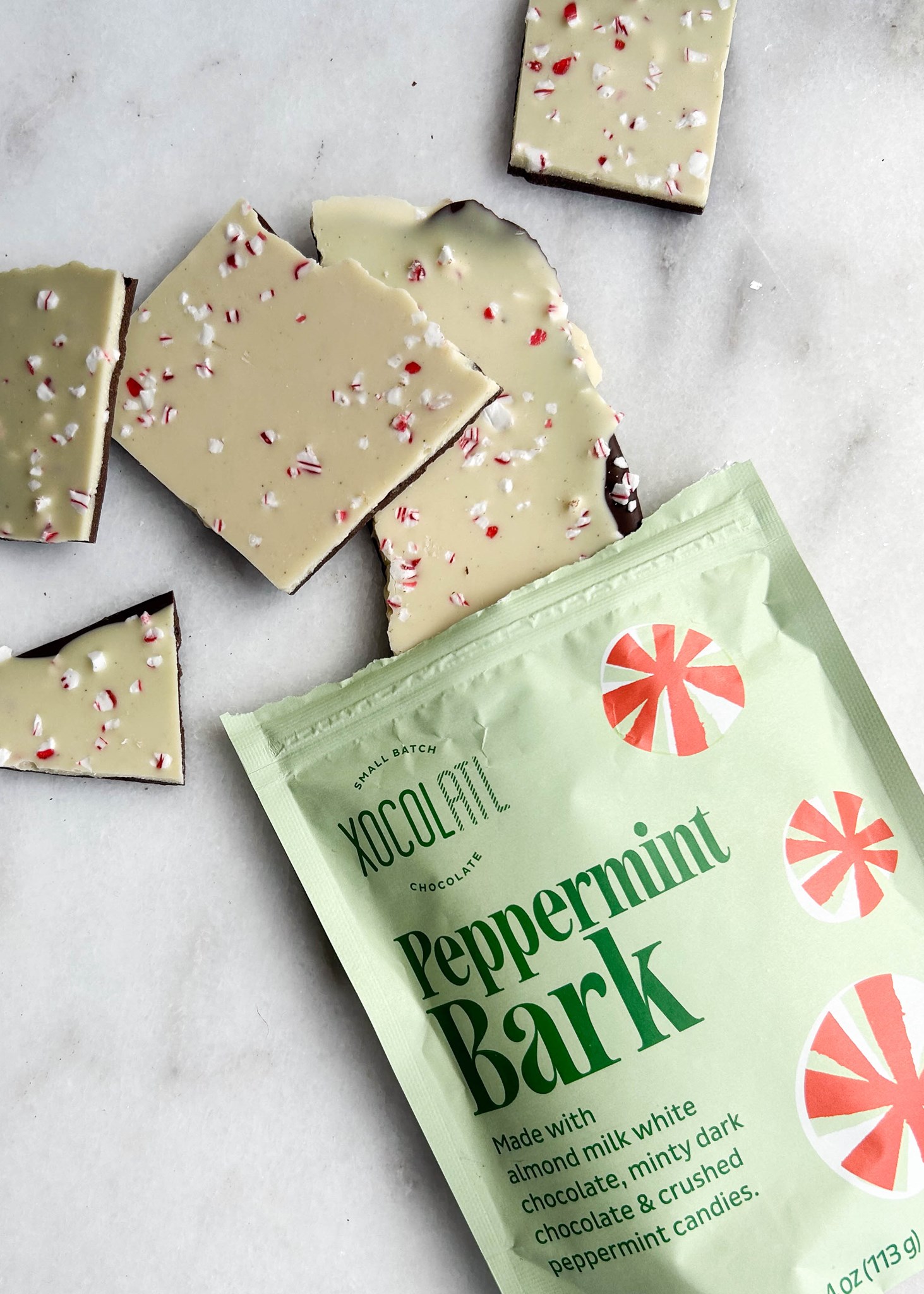 Picture of Xocolatl peppermint bark