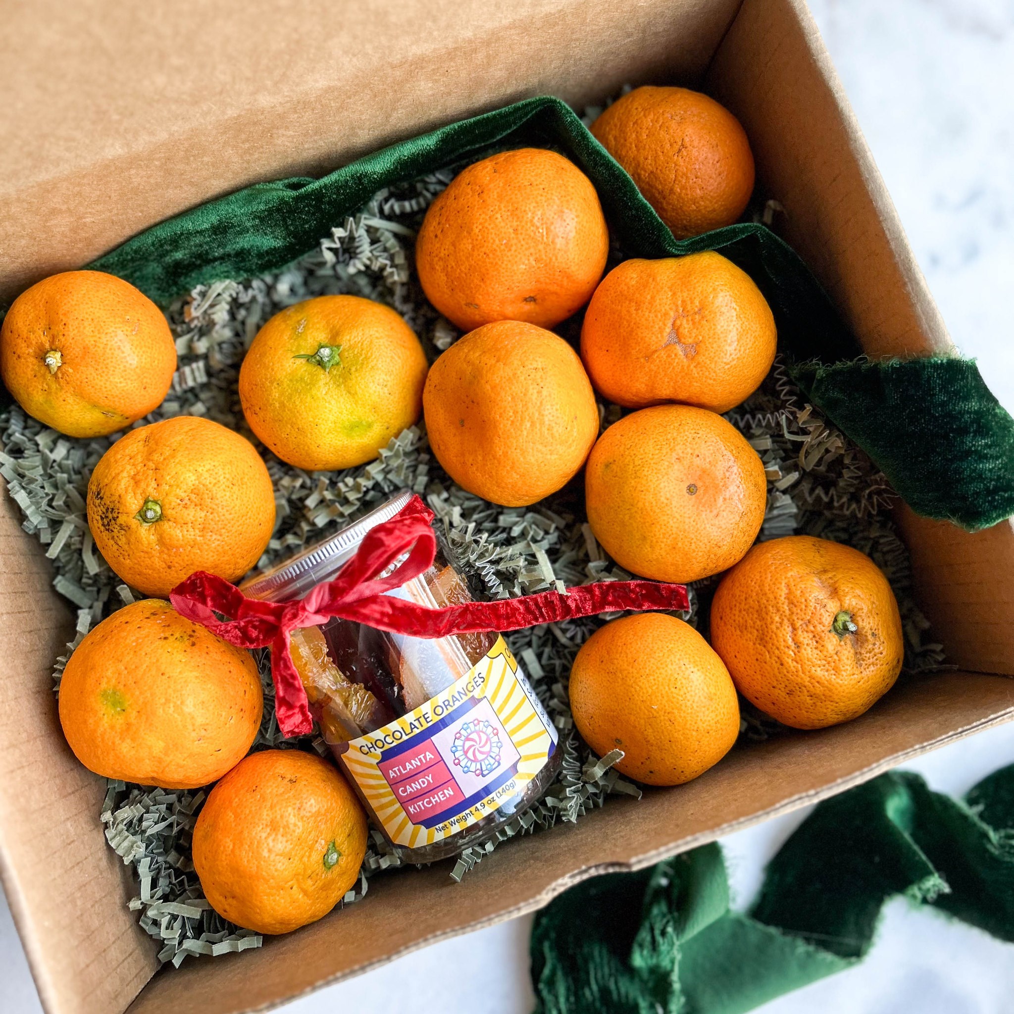 Picture of satsumas & sweets gift box