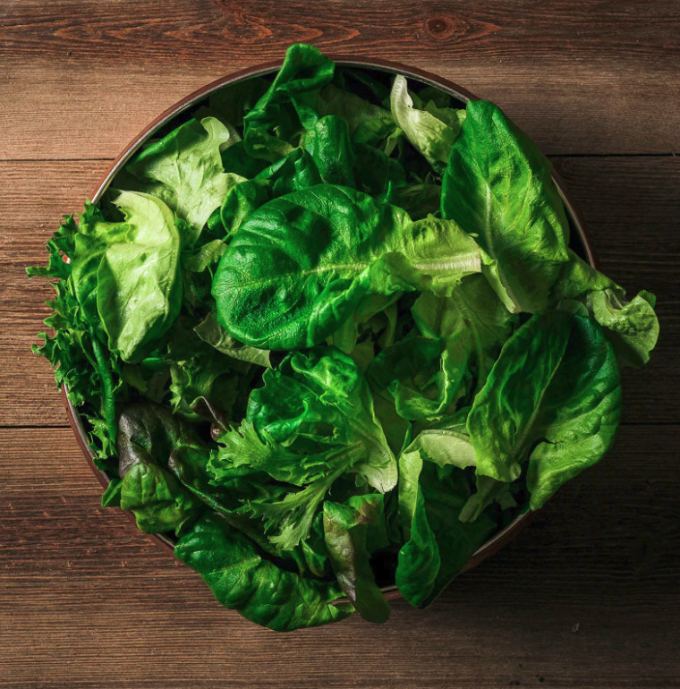 Picture of local butter lettuce mix