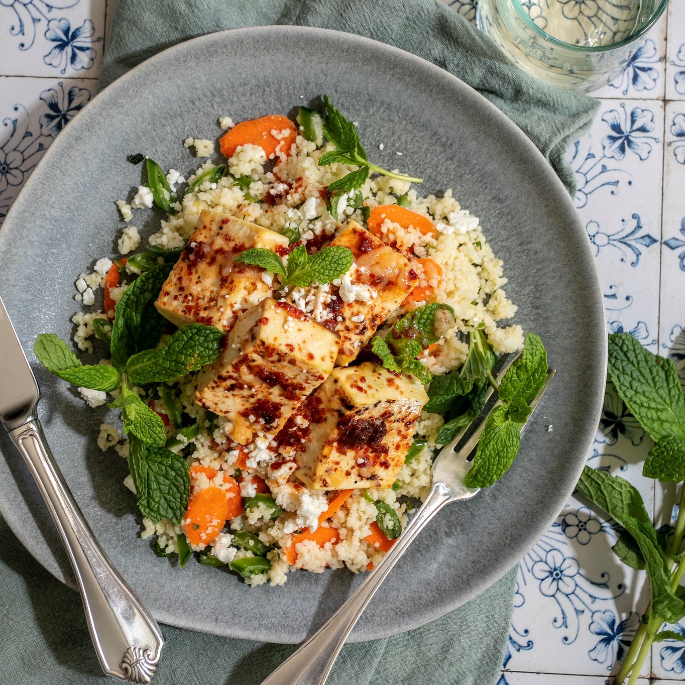 Picture of Harissa Sticky Tofu