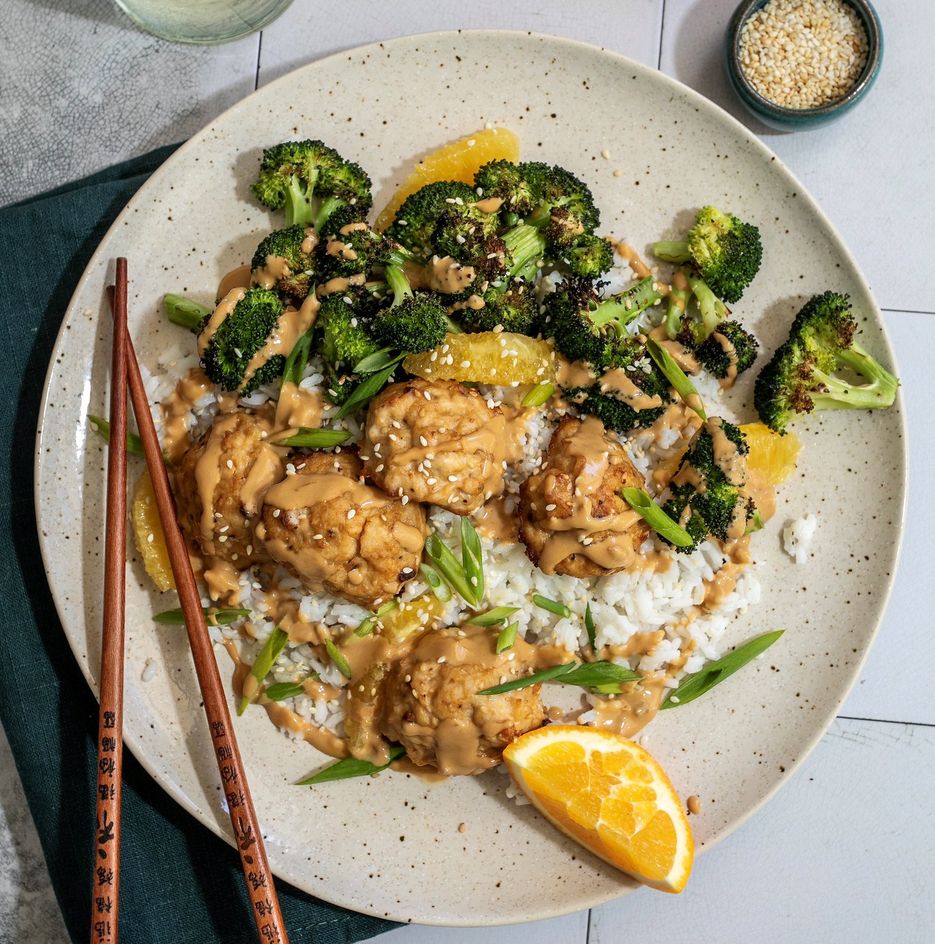 Picture of Sesame Chicken Meatballs