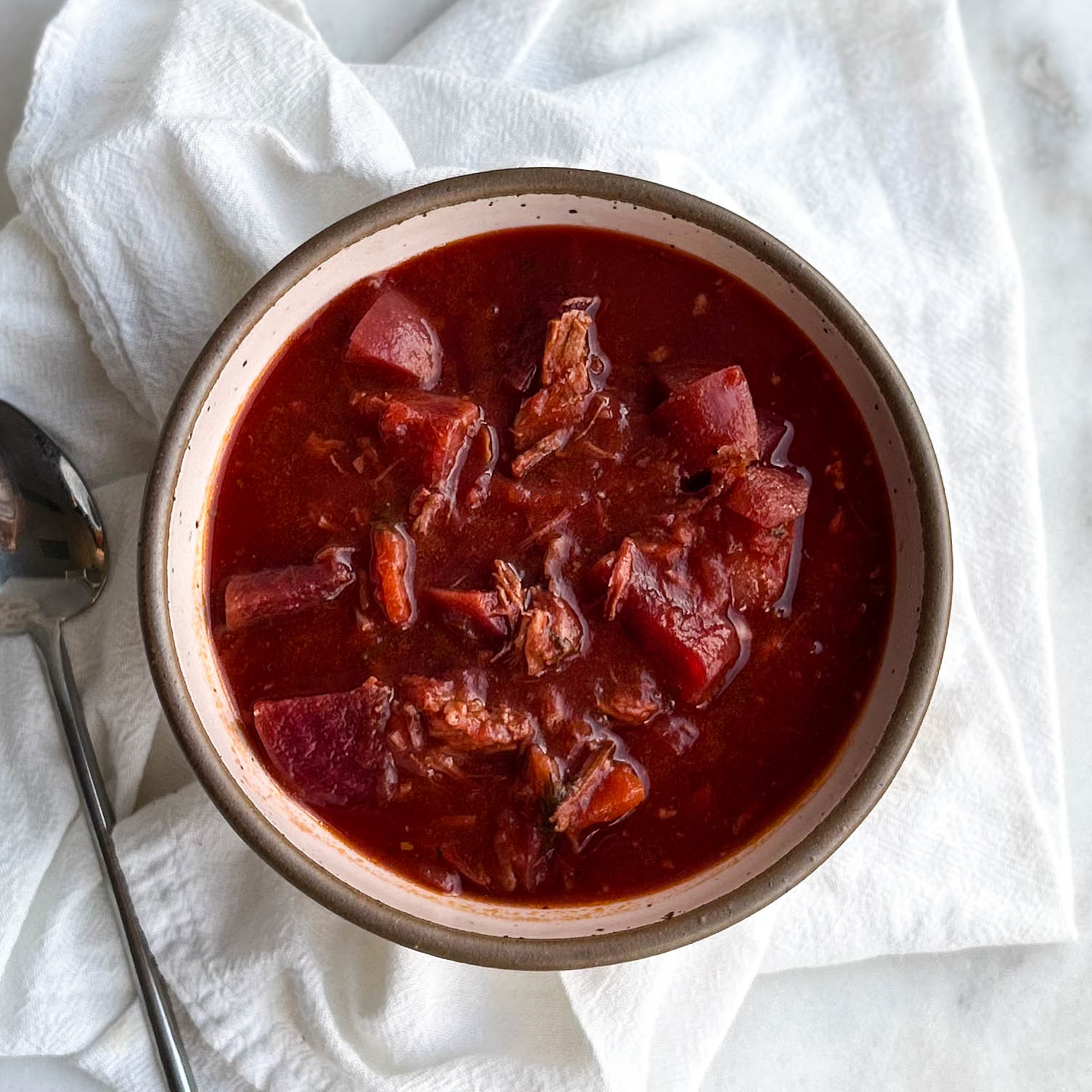 Picture of Souper Jenny Ukrainian brisket soup