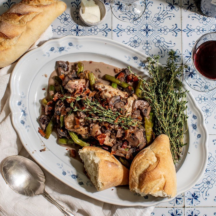 Picture of Skillet Coq au Vin