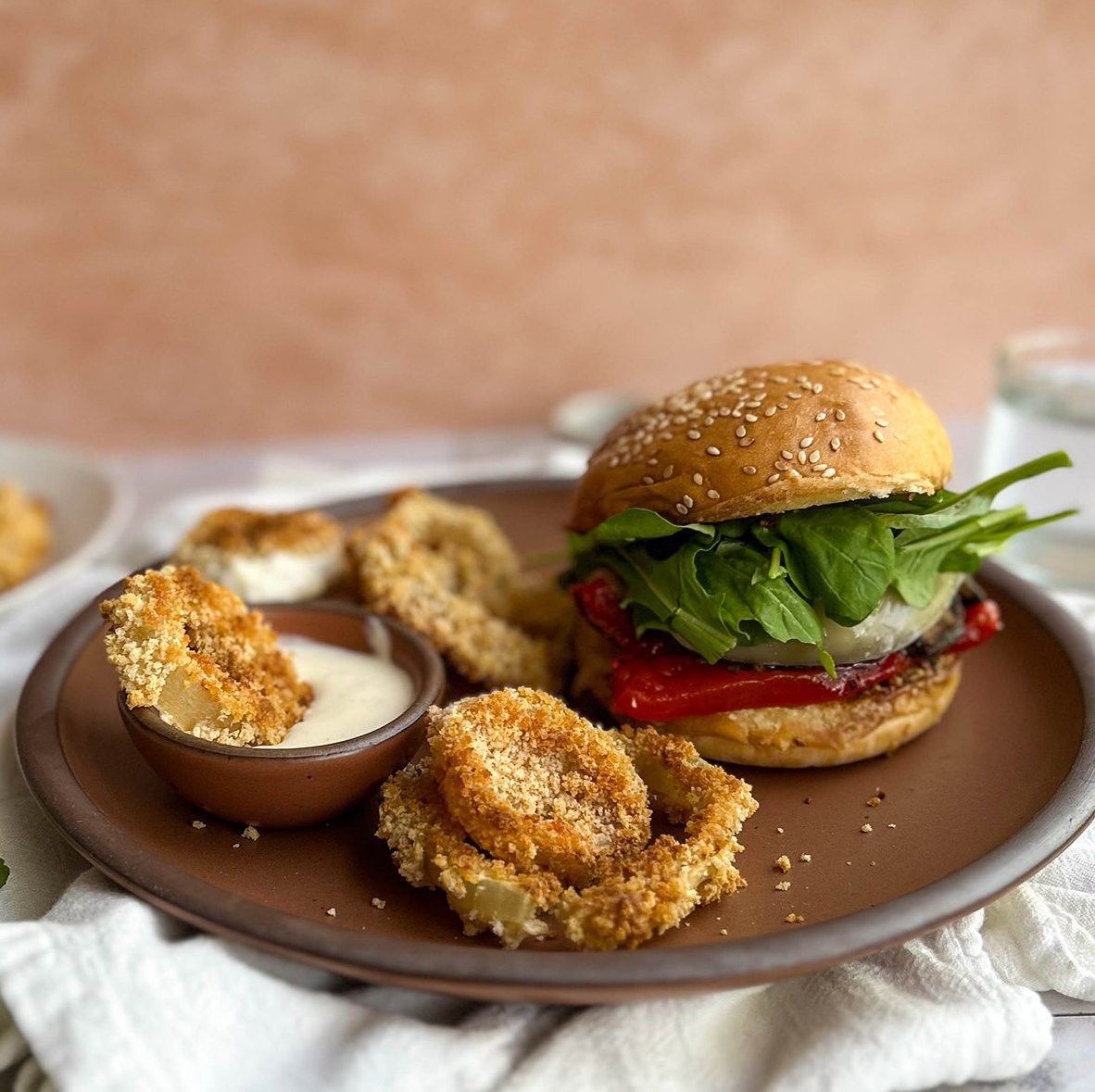 Picture of Portobello & Provolone Burgers