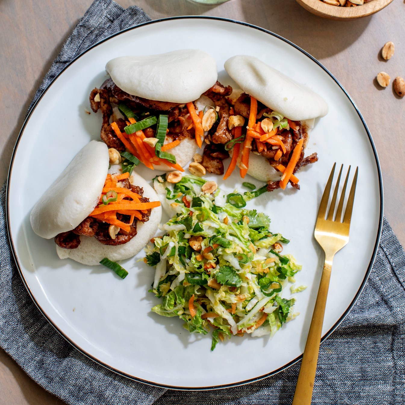 Picture of Hoisin Glazed Pork Bao Buns