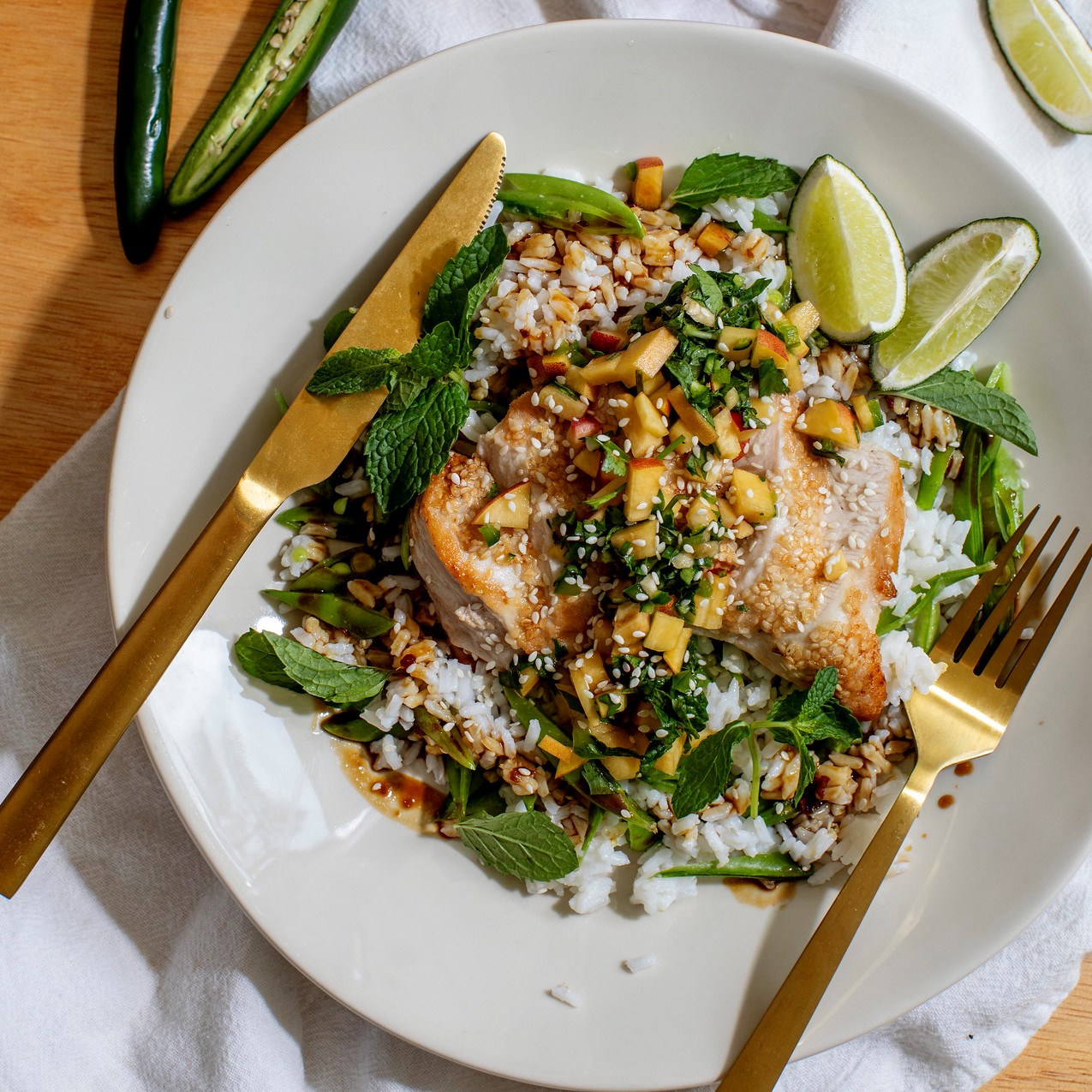 Picture of Sesame-Crusted Chicken