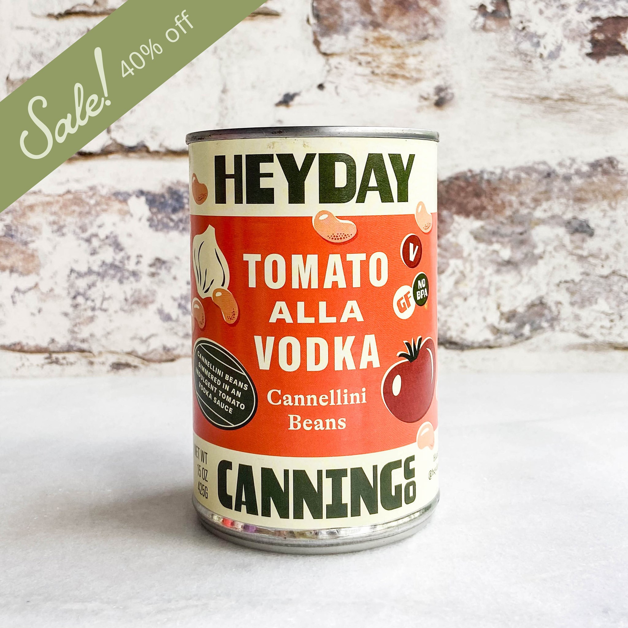 Picture of Heyday Canning Co. tomato alla vodka beans