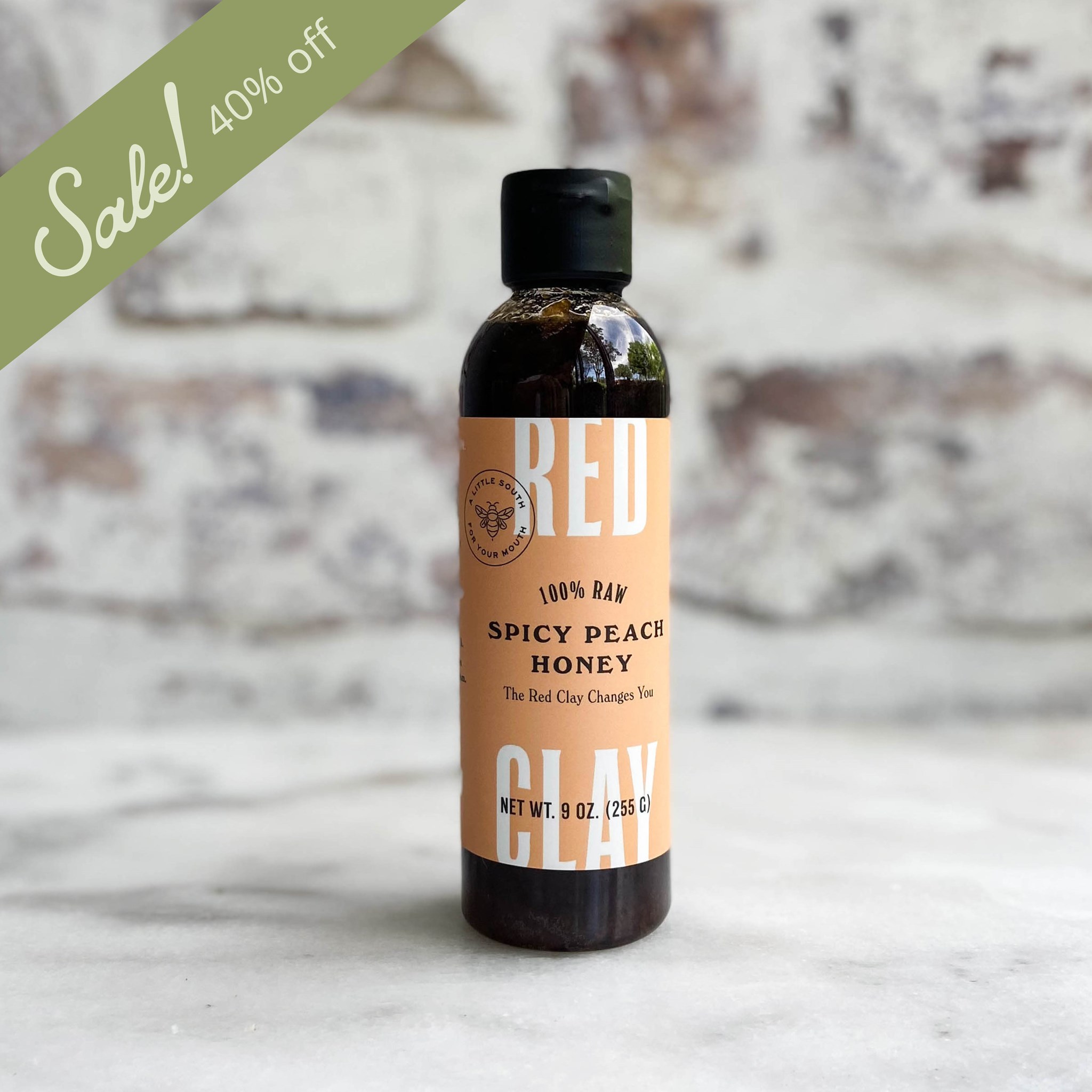 Picture of Red Clay spicy peach honey