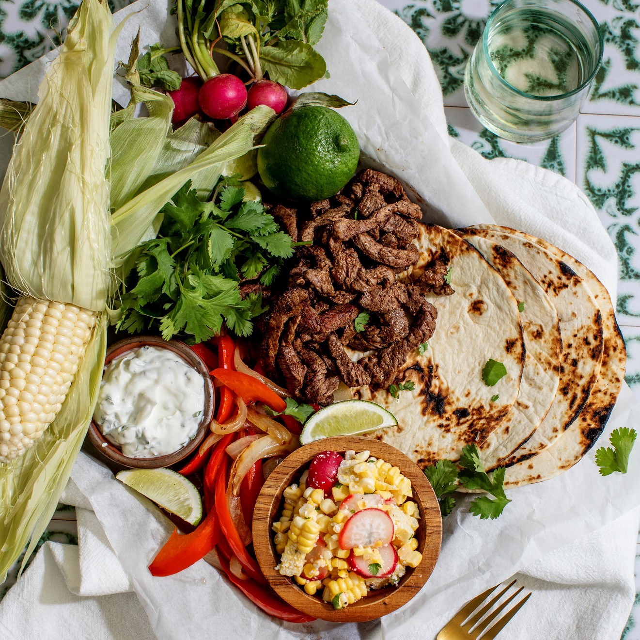 Picture of Cilantro Lime Steak Fajitas