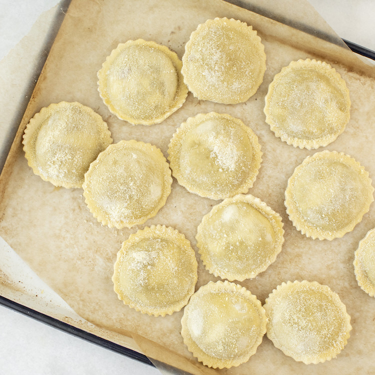 Picture of Pasta Mami Italian sausage ravioli
