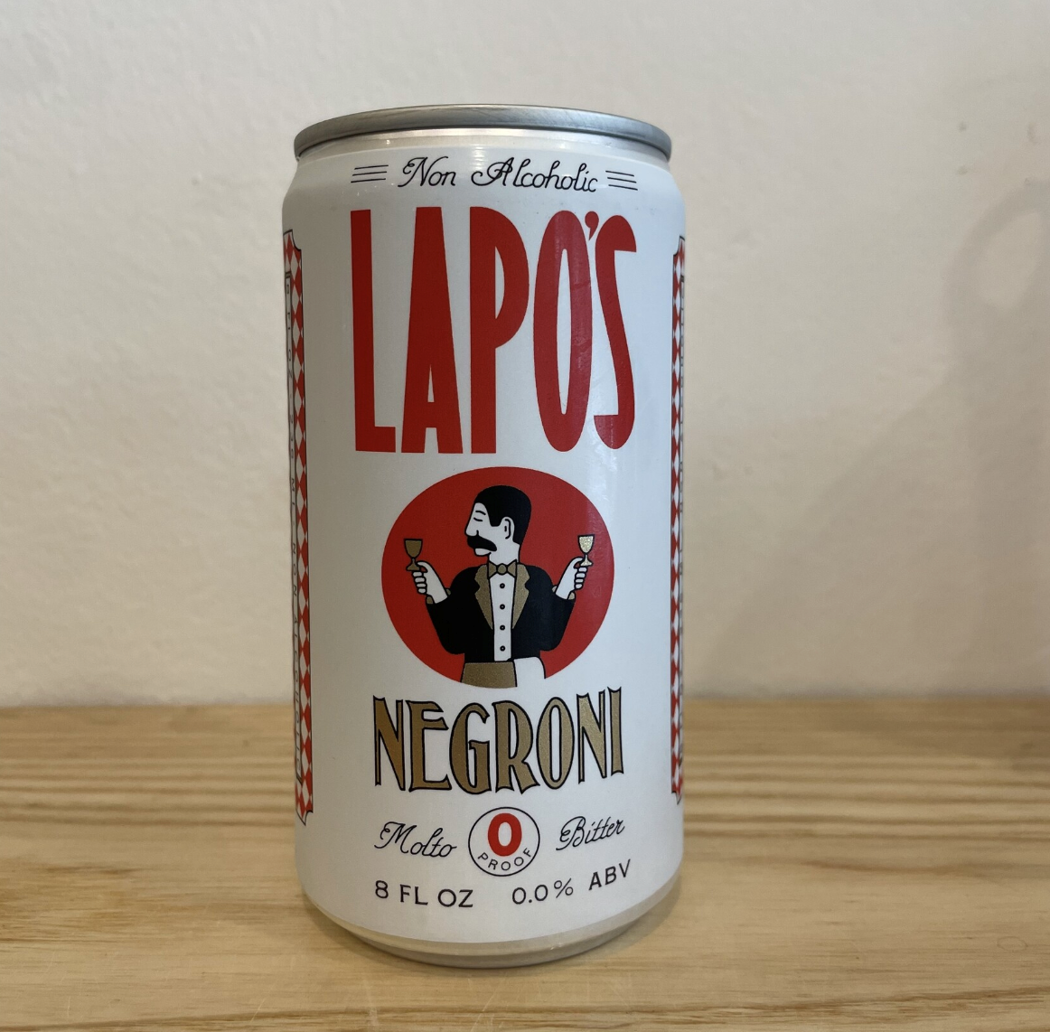Picture of Lapo's non-alcoholic negroni