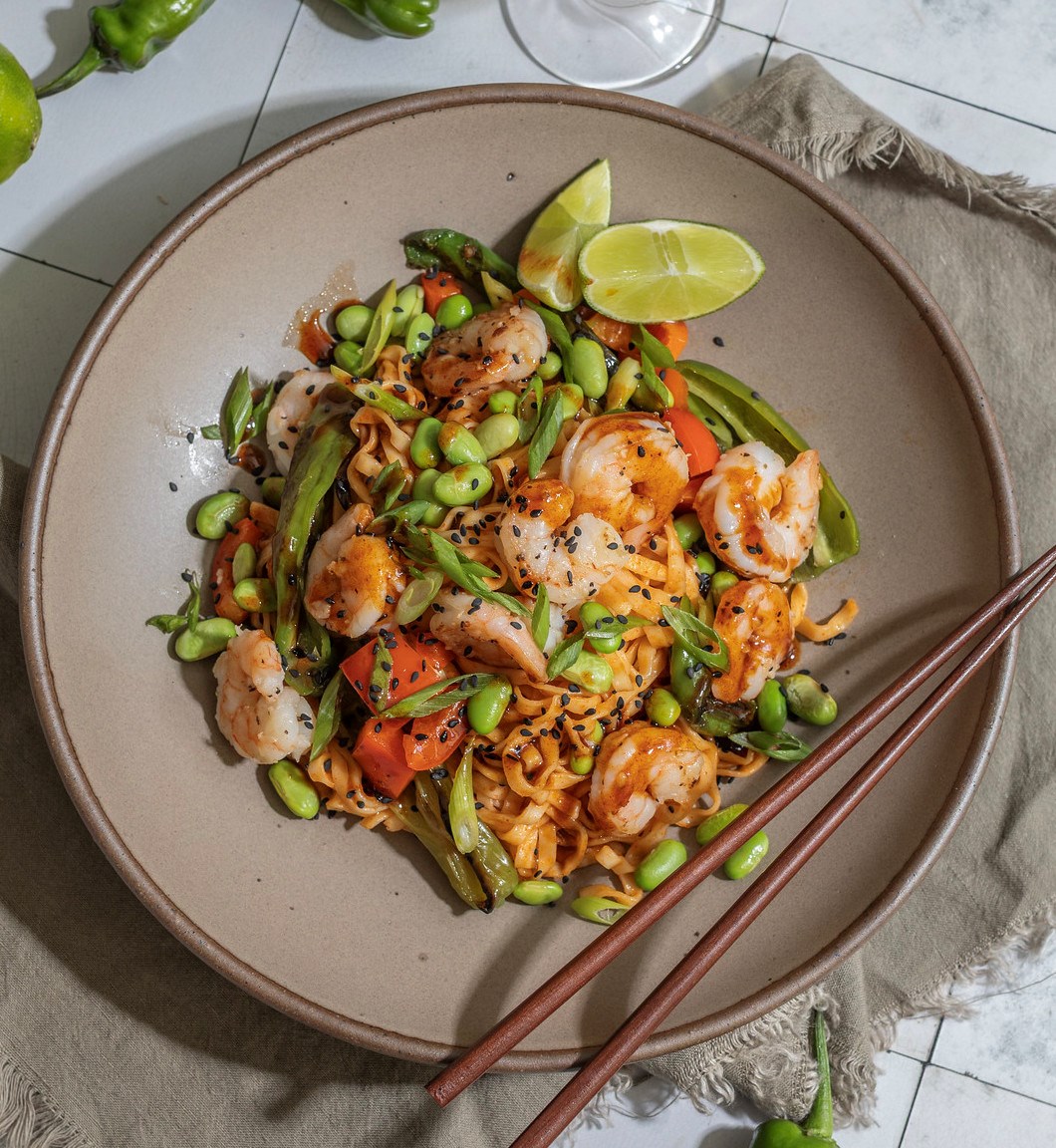 Picture of Shrimp & Gochujang Noodles