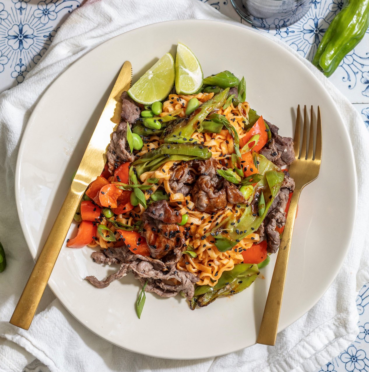 Picture of Beef Bulgogi & Gochujang Noodles