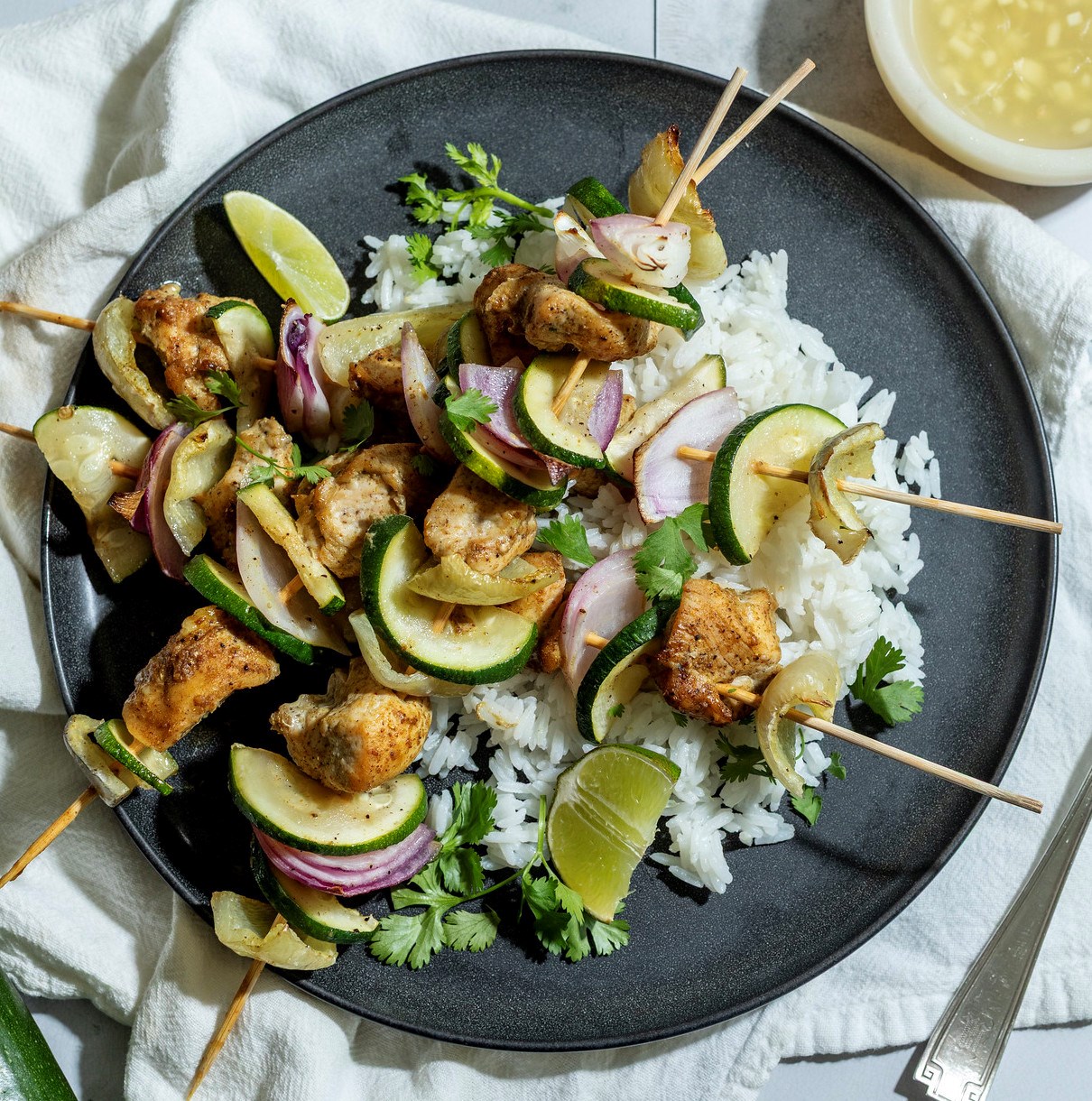 Picture of Thai Coconut Chicken Kebabs