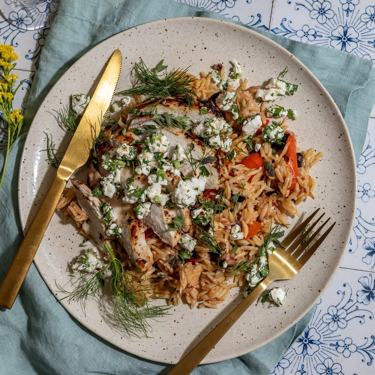 Picture of Orzo Chicken Bake